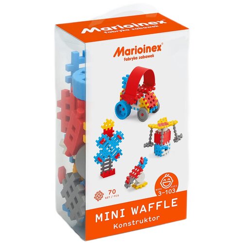 Klocki elastyczne MARIOINEX Mini Waffle Konstruktor 902806