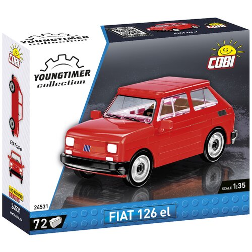 Klocki plastikowe COBI Youngtimer Collection Fiat 126p COBI-24531