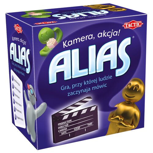 Gra karciana TACTIC Alias Snack Play Kamera, akcja! 55812
