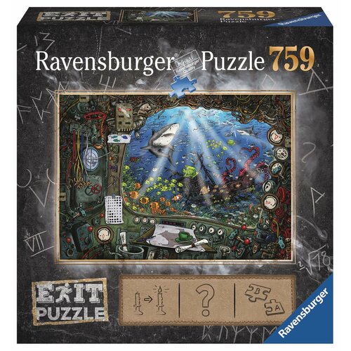 Puzzle RAVENSBURGER Exit Łódź podwoda 199532 (759 elementów)