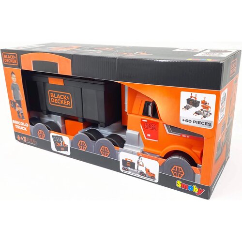 Samochód SMOBY Black+Decker Ciężarówka 7600360175