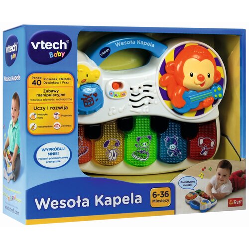 Zabawka interaktywna VTECH Pianinko Wesoła kapela 61074