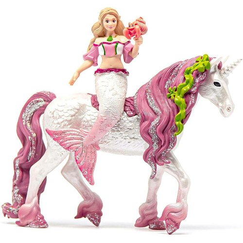 Zestaw figurek Syrena Feya na podwodnym jednorożcu SCHLEICH 70593