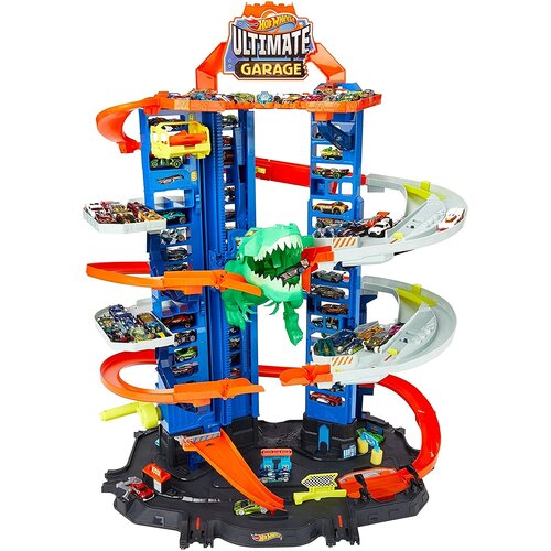 Tor Hot Wheels Garaż T-Rexa GJL14