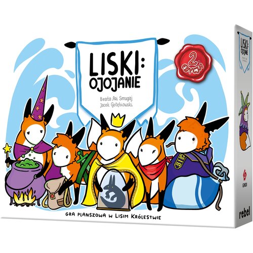 Gra planszowa REBEL Liski Ojojanie (druga edycja)