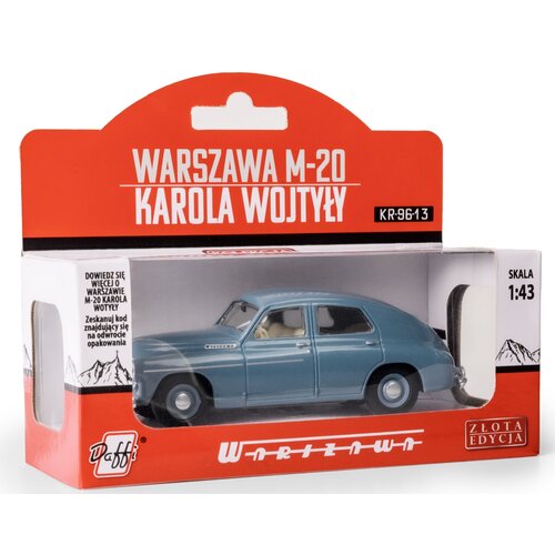 Samochód DAFFI Kolekcja PRL Warszawa M-20 Karol Wojtyła B-270
