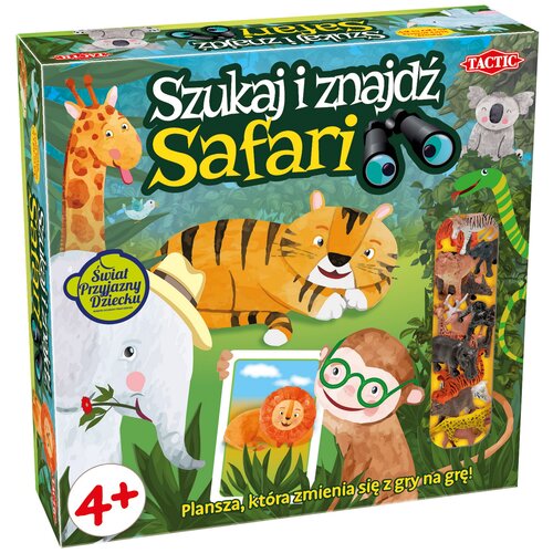 Gra planszowa TACTIC Safari Szukaj i znajdź 56399