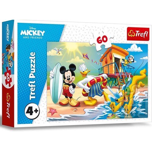 Puzzle TREFL Myszka Miki Ciekawy dzień Mikiego i przyjaciół 17359 (60 elementów)