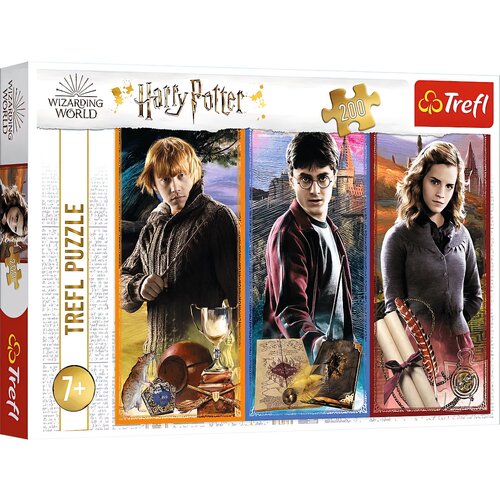 Puzzle TREFL Harry Potter: W świecie magii 13277 (200 elementów)