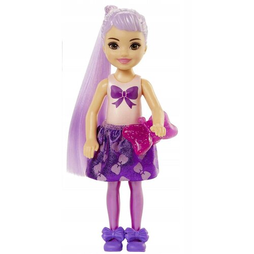 Lalka Barbie Color Reveal Brokatowa Chelsea