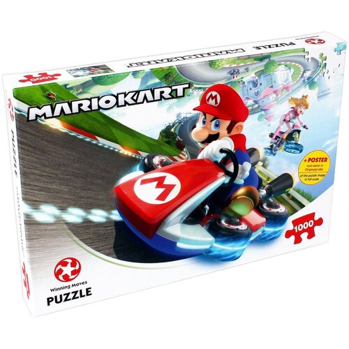Puzzle WINNING MOVES Mario Kart Funracer 29483 (1000 elementów)