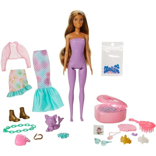 Lalka Barbie Color Reveal Fantazja Syrena GXV93