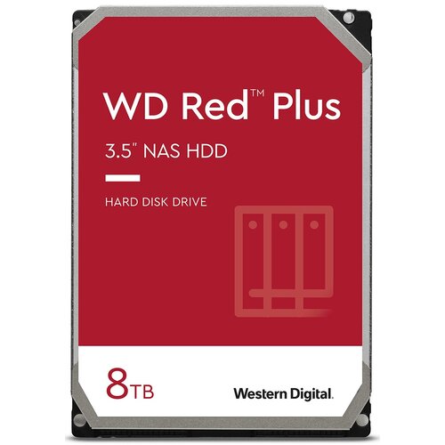 Dysk WD Red Plus 8TB HDD