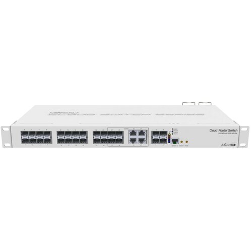 Switch MIKROTIK CRS328-4C-20S-4S+RM Gigabit Ethernet, 28 portów, Funkcja PoE, Zarządzalny