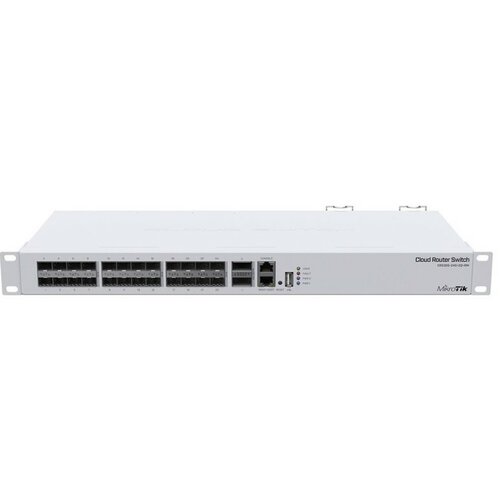 Switch MIKROTIK CRS326-24S+2Q+RM UK Version Fast Ethernet, 27 portów, Zarządzalny