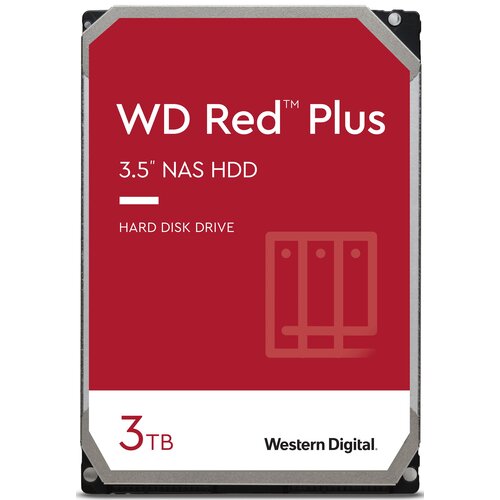 Dysk WD Red Plus 3TB HDD