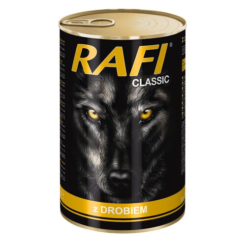 Karma dla psa RAFI Classic z drobiem 1.24 kg