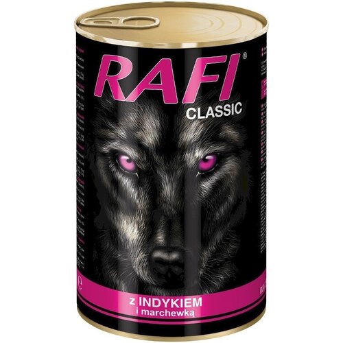 Karma dla psa RAFI Classic z indykiem i marchewką 1.24 kg