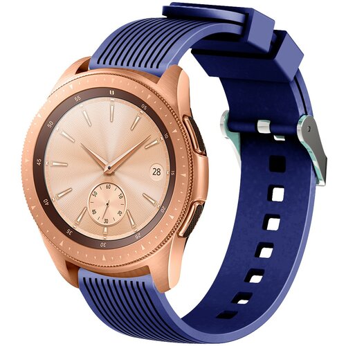 Pasek DEVIA Deluxe Sport do Samsung Galaxy Watch (42mm) Niebieski