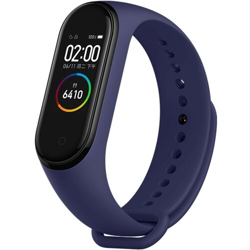 Pasek DEVIA Deluxe Sport do Xiaomi Mi Band 3/4 Granatowy