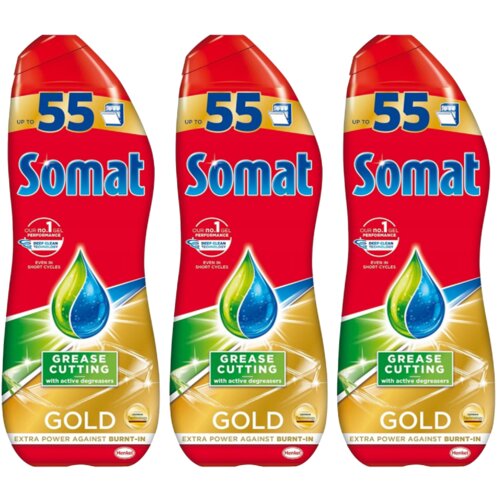Żel do zmywarki HENKEL Somat Gold 3 x 900 ml