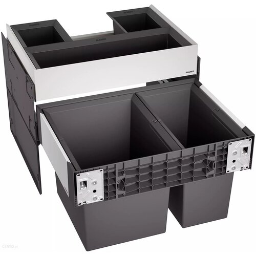 Sortownik odpadów BLANCO Select II 60/2 Orga 30L + 19L