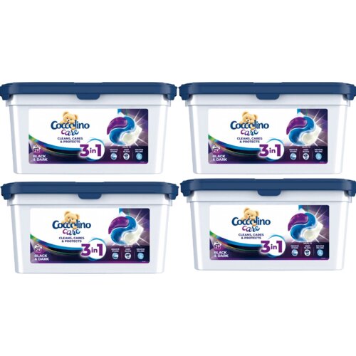 Kapsułki do prania COCCOLINO Care 3 in 1 Black - 116 szt.