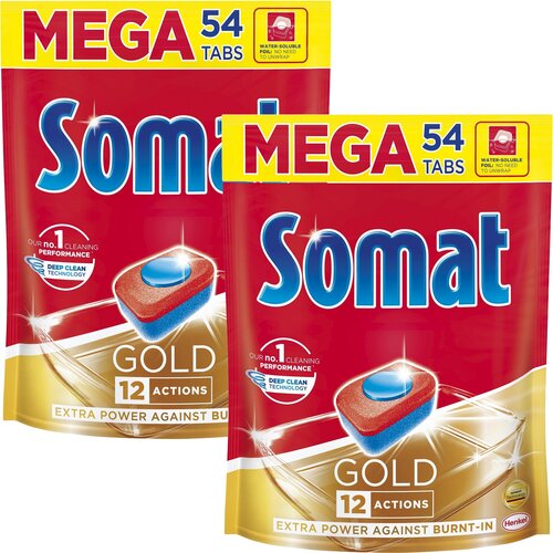Tabletki do zmywarek SOMAT Gold 12 Action - 108 szt.