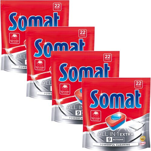 Tabletki do zmywarek SOMAT All in 1 Extra 88 szt.