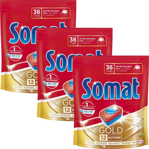 Tabletki do zmywarek SOMAT Gold - 108 szt.