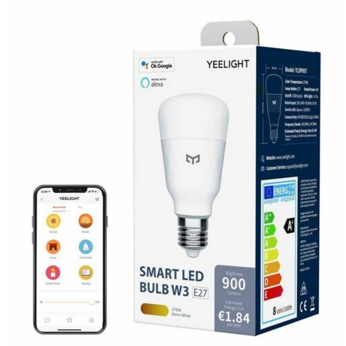 Inteligentna żarówka LED YEELIGHT YLDP007 8W E27 WiFi