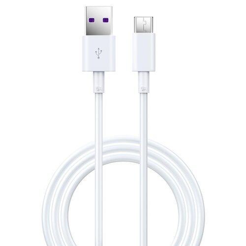 Kabel USB - USB-C DEVIA Shark 5A 1.5 m Biały