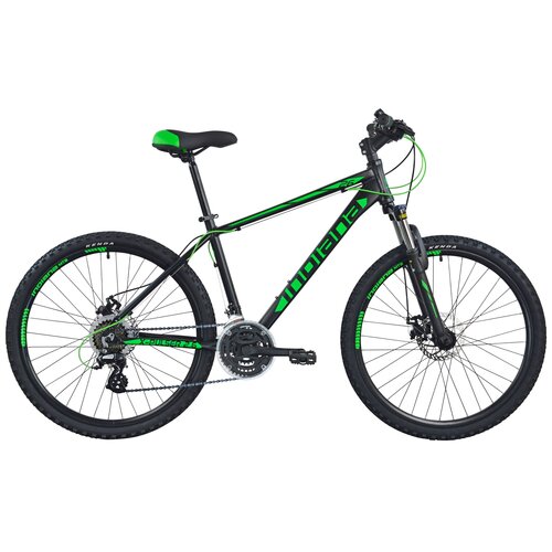 Rower górski MTB INDIANA X-Pulser 2.6 M17 26 cali męski Czarno-zielony