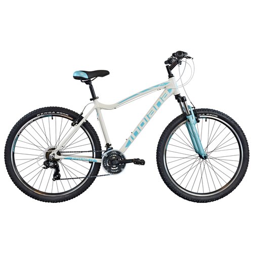 Rower górski MTB INDIANA X-Pulser 1.7 D15 27.5 cala damski Biało-niebieski
