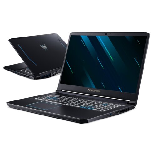 Laptop ACER Predator Helios 300 PH315-53 15.6" IPS 144Hz i7-10750H 16GB RAM 1TB SSD GeForce 3070 Windows 10 Home