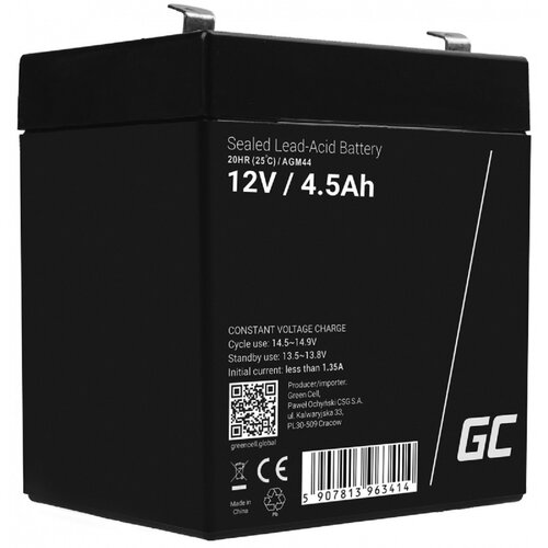 Akumulator GREENCELL AGM44 4.5Ah 12V