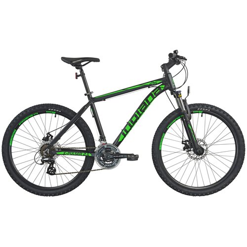 Rower górski MTB INDIANA X-Pulser 2.6 M18 26 cali męski Czarno-zielony