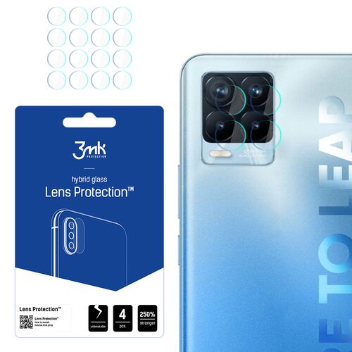 Szkło hybrydowe 3MK Lens Protection do Realme 8 Pro