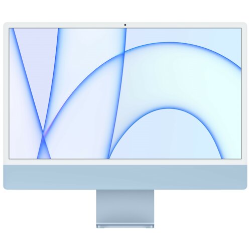 Komputer APPLE iMac 24 4k 23.5" Retina M1 8GB RAM 256GB SSD macOS Niebieski