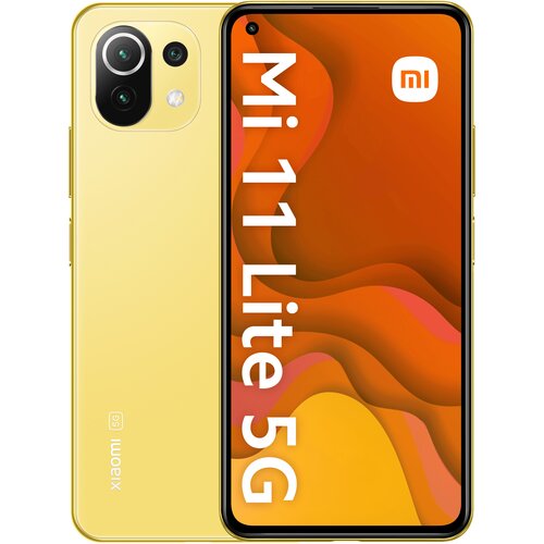 Smartfon XIAOMI Mi 11 Lite 8/128GB 5G 6.55" 90Hz Żółty 32418