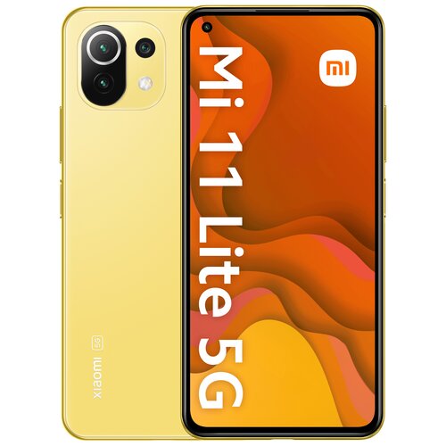 Smartfon XIAOMI Mi 11 Lite 6/128GB 5G 6.55" 90Hz Żółty 32417