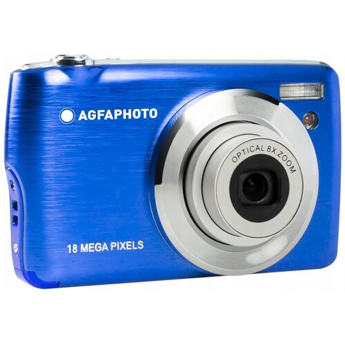 Aparat AGFAPHOTO DC8200 Niebieski, 18Mpix, 8x zoom optyczny