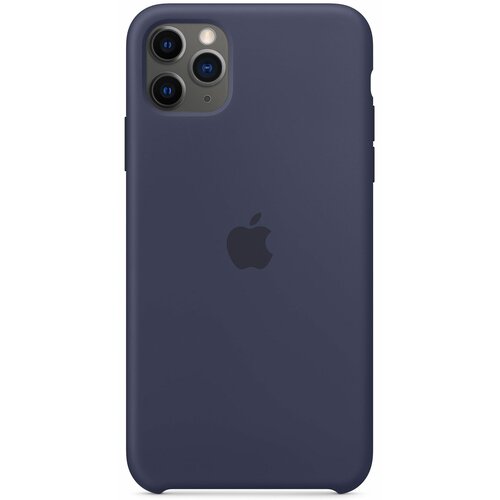 U Etui APPLE Silicone Case do iPhone 11 Pro Max Granatowy