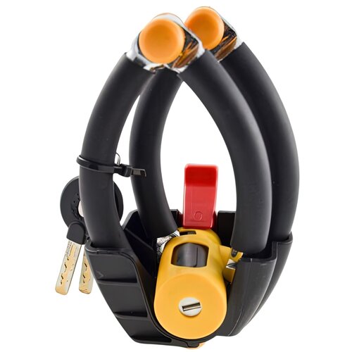 Zapięcie rowerowe GOOD BIKE BN92770 Folding Lock Składane Czarny