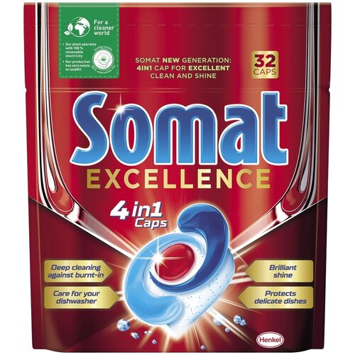 Tabletki do zmywarek SOMAT Excellence 4w1 32 szt.