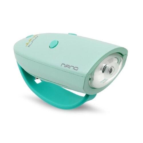 Lampka rowerowa HORNIT Nano Miętowo-zielony