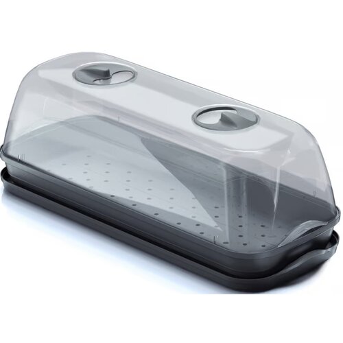 Miniszklarnia PROSPERPLAST Respana 410315 18.5 x 51.5 x 19.6 cm Antracytowy
