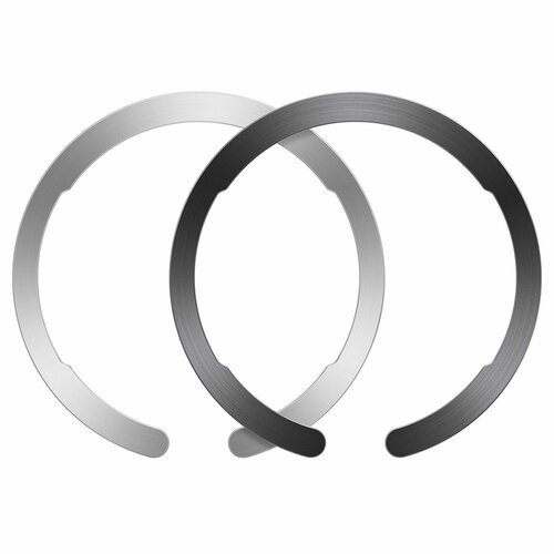 Blaszki ESR Halolock Magsafe Universal Magnetic Ring Czarny i Srebrny
