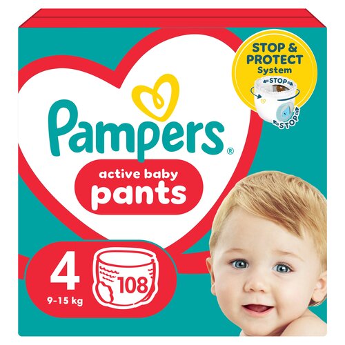 Pieluchomajtki PAMPERS Pants Mega Pack 4 Maxi (108 szt.)