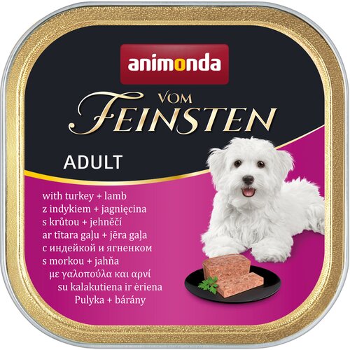 Karma dla psa ANIMONDA Vom Feinsten Indyk i jagnięcina 150 g